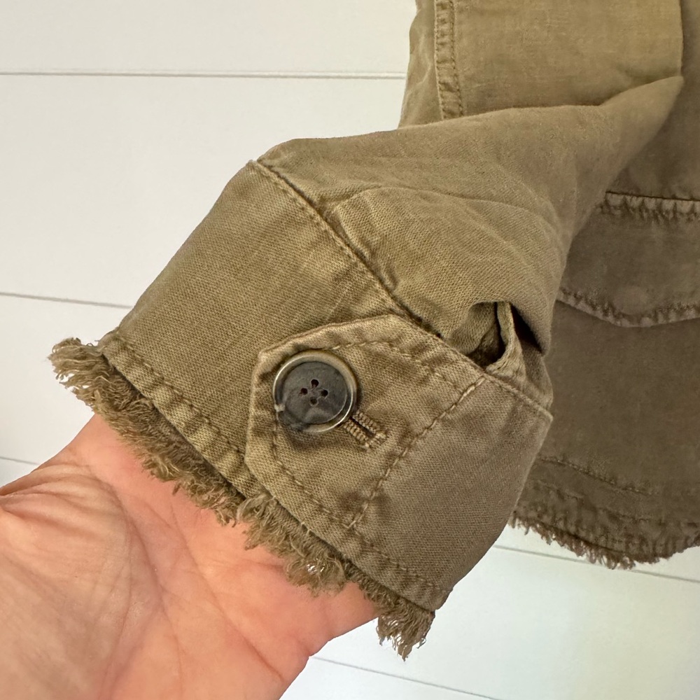 Loft Olive Green Utility Jacket, Women’s S - Picture 5 of 9